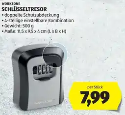 Hofer Schlüsseltresor Workzone Angebot