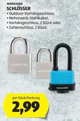 Hofer WORKZONE SCHLÖSSER Angebot