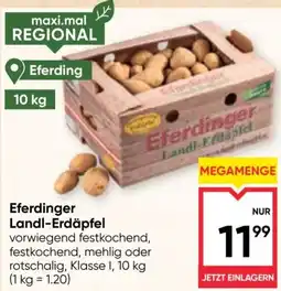 Maximarkt Eferdinger Landl-Erdäpfel Angebot
