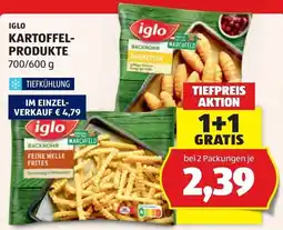Hofer iglo Kartoffel-Produkte Angebot