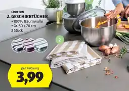 Hofer Crofton Geschirrtücher Angebot