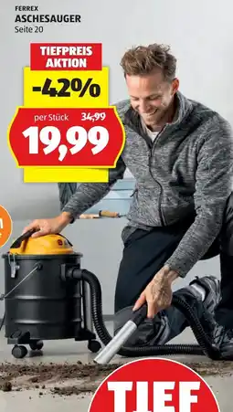 Hofer Ferrex Aschesauger Angebot