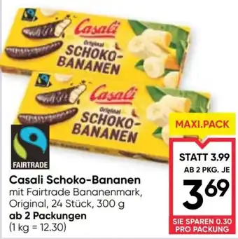 Casali Schoko-Bananen