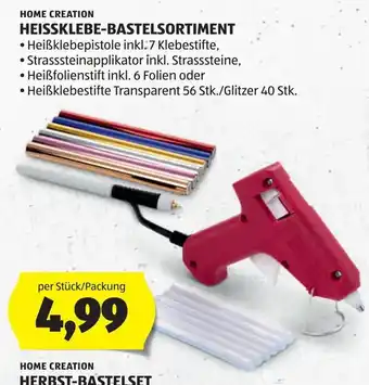 Home Creation Heißklebe-Bastelsortiment