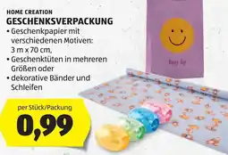 Hofer Home Creation Geschenksverpackung Angebot