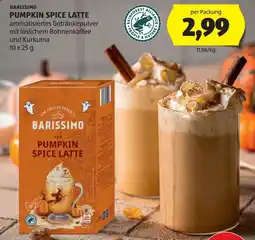 Hofer Barissimo Pumpkin Spice Latte Angebot