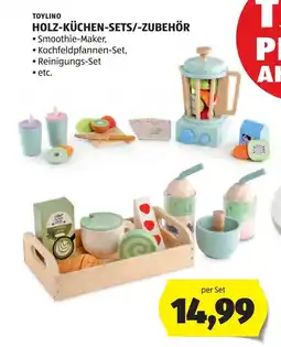 Hofer TOYLINO HOLZ-KÜCHEN-SETS/-ZUBEHÖR Angebot