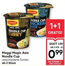 Maximarkt Maggi Magic Asia Noodle Cup Angebot
