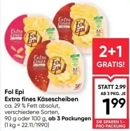 Maximarkt Fol Epi Extra fines Käsescheiben Angebot
