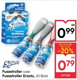 Maximarkt Splendr Fusselroller oder Fusselroller Ersatz Angebot