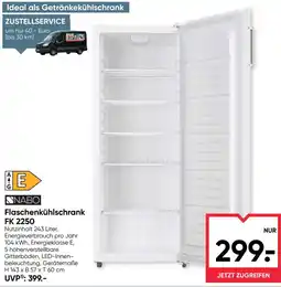 Maximarkt NABO Flaschenkühlschrank FK 2250 Angebot