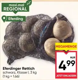 Maximarkt Eferdinger Rettich Angebot