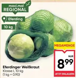 Maximarkt Eferdinger Weißkraut Angebot