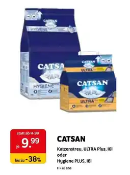 Das Futterhaus CATSAN Katzenstreu Angebot