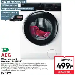 Maximarkt AEG Waschautomat Lavamat LR6A5E480 Angebot