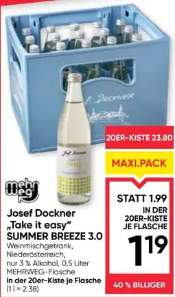 Maximarkt Josef Dockner "Take it easy" SUMMER BREEZE 3.0 Angebot