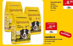 Das Futterhaus Landeva Trockennahrung für Hunde Angebot