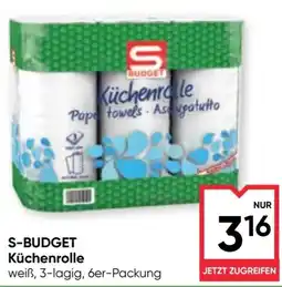 Maximarkt S-Budget Küchenrolle Angebot