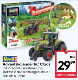 Maximarkt Adventskalender RC Claas Angebot