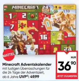 Maximarkt Minecraft Adventskalender Angebot