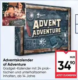 Maximarkt Adventskalender of Adventure Angebot