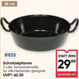 Maximarkt RIESS Schnitzelpfanne Angebot