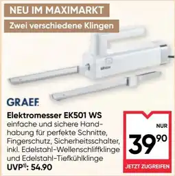 Maximarkt Graef Elektromesser EK501 WS Angebot