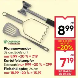 Maximarkt Pfannenwender Chefkoch Angebot