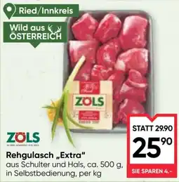 Maximarkt ZOLS Rehglulasch „Extra“ Angebot