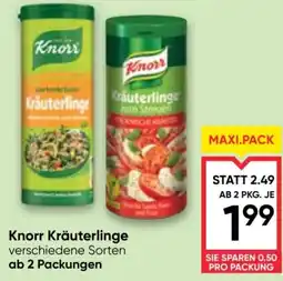 Maximarkt Knorr Kräuterlinge Angebot