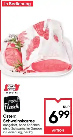 Maximarkt maxi Fleisch Österr. Schweinskarree Angebot