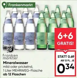Maximarkt Mineralwasser frankenmarkter Angebot