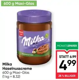 Maximarkt Milka Haselnusscreme Angebot