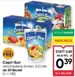 Maximarkt Capri-Sun Angebot