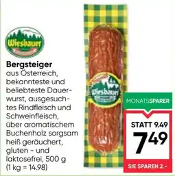 Maximarkt Wiesbauer Bergsteiger Angebot