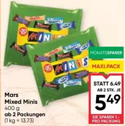 Maximarkt Mars Mixed Minis Angebot