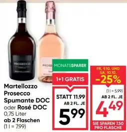 Maximarkt Martellozzo Prosecco Angebot
