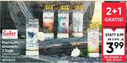 Maximarkt hofer Premium Grablicht Angebot
