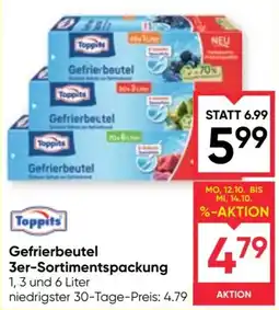 Maximarkt Toppits Gefrierbeutel Angebot