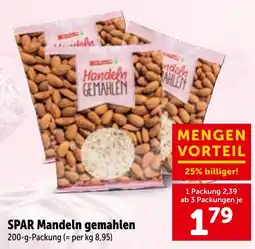 Interspar SPAR Mandeln gemahlen Angebot