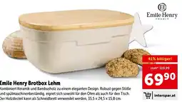Interspar Emile Henry Brotbox Lehm Angebot