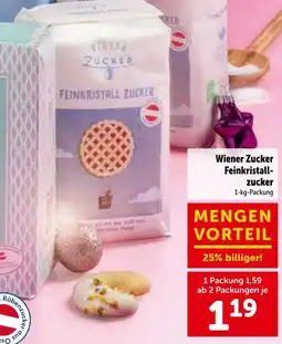 Interspar Wiener Zucker Feinkristallzucker Angebot