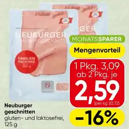 Spar Neuburger geschnitten Angebot