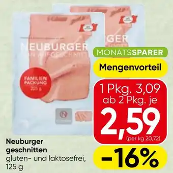 Neuburger geschnitten