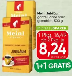 Spar Meinl Jubiläum Angebot