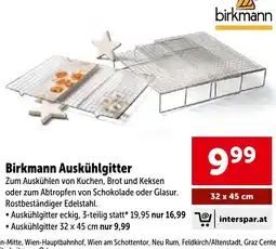 Interspar Birkmann Auskühlgitter Angebot