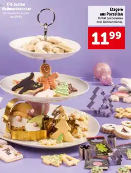 Interspar Etagere aus Porzellan Angebot