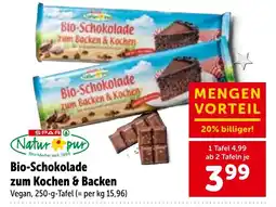 Interspar Naturpur Bio-Schokolade Angebot