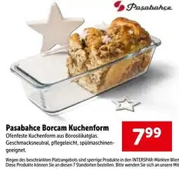 Interspar Pasabahce Borcam Kuchenform Angebot