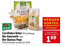 Interspar Vital Cornflakes Natur Angebot
